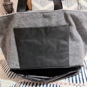 DSW Black & Gray  Tote